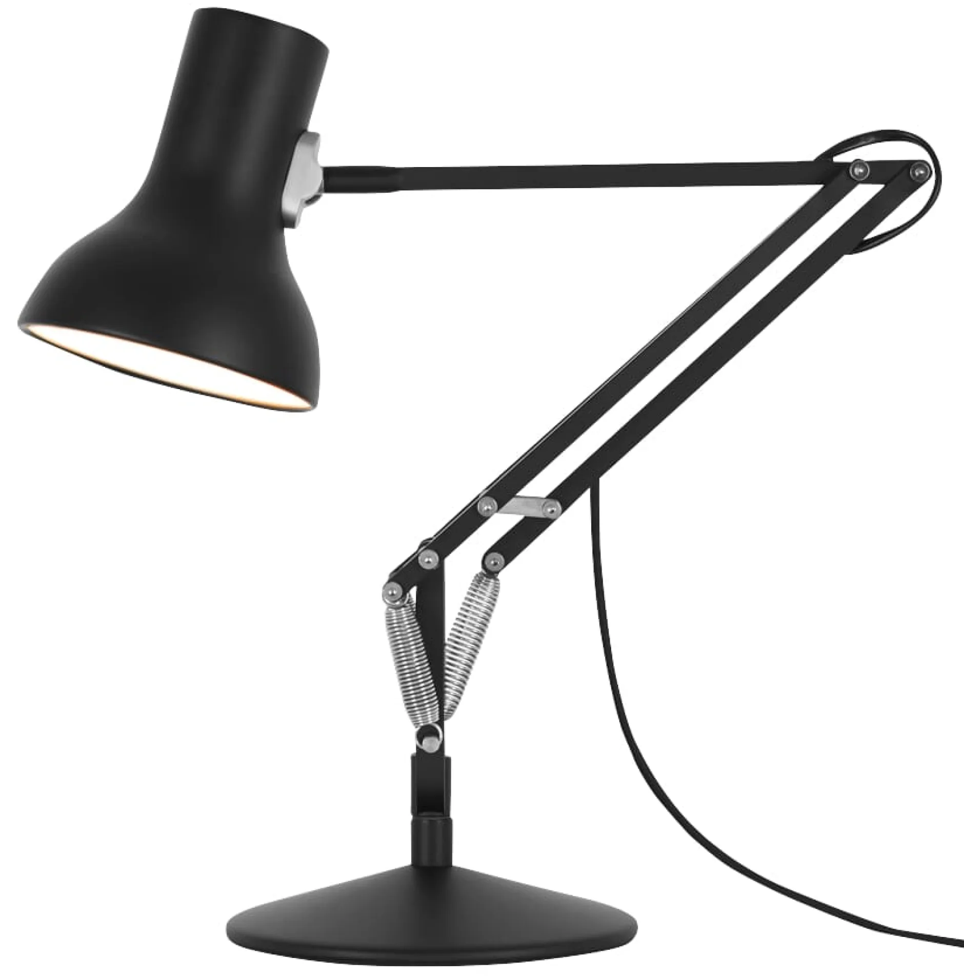 Anglepoise Tischleuchte ® Mini Typ 75 Schwarz New