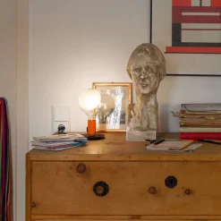 Flos Tischleuchte Lampadina Orange Sale