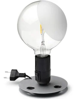 Flos Tischleuchte Lampadina Schwarz Hot