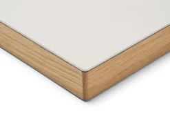 Tischplatte zu Tischgestell ERIK, quadratisch Hellgrau Discount