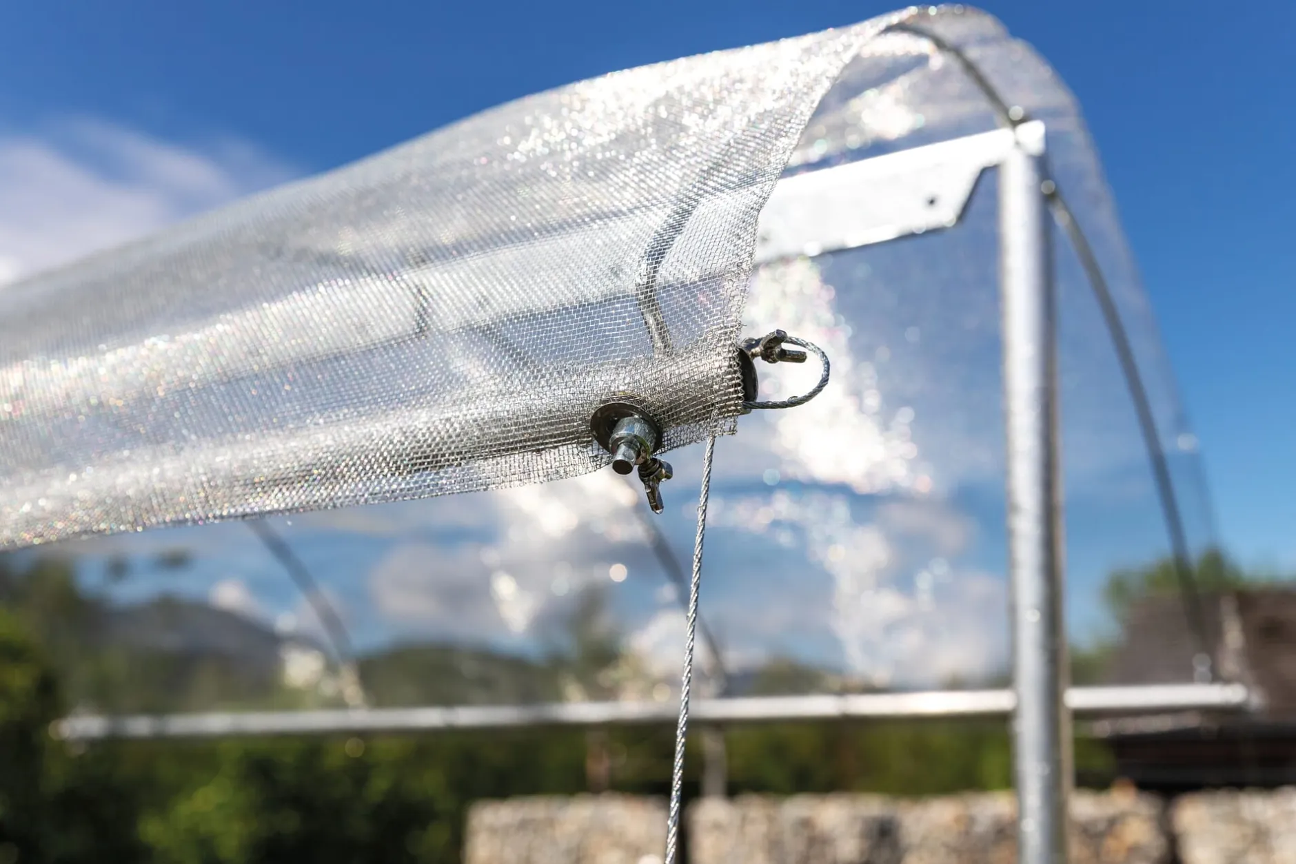 bellissa Haas Tomatendach Aluminiumgestell New