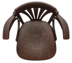 TON Kaffeehaussessel No. 24 Braun