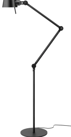 Tonone Bodenleuchte Stahl und Aluminium Schwarz Best