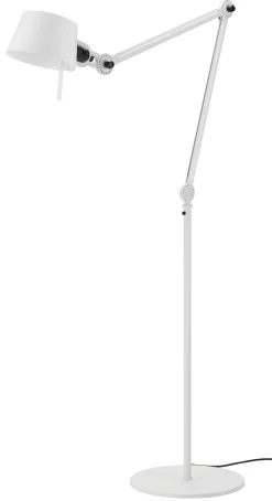 Tonone Bodenleuchte Stahl und Aluminium Weiß Hot