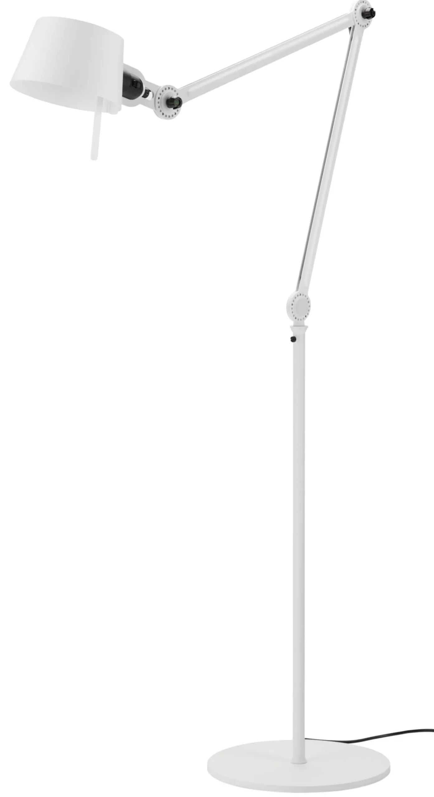 Tonone Bodenleuchte Stahl und Aluminium Weiß Hot