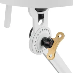 Tonone Bodenleuchte Stahl und Aluminium Weiß Hot