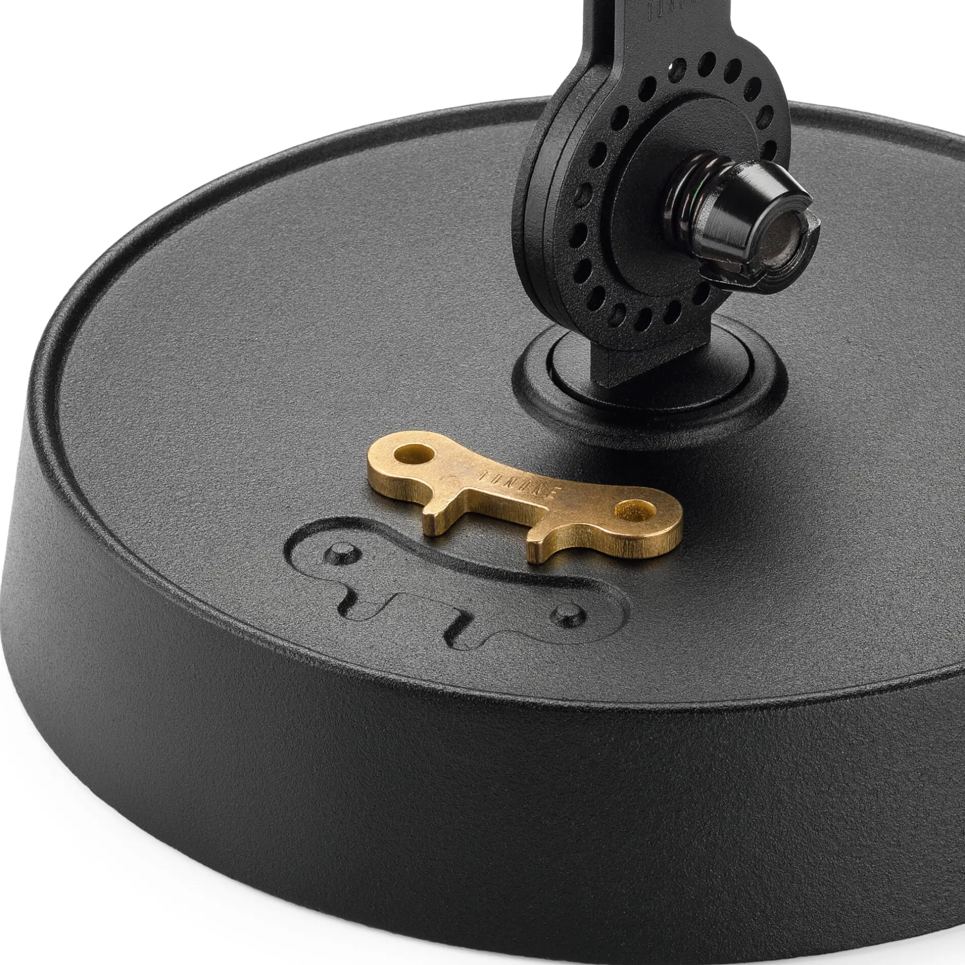 Tonone Schreibtischleuchte Stahl und Aluminium 2-armig Schwarz Clearance