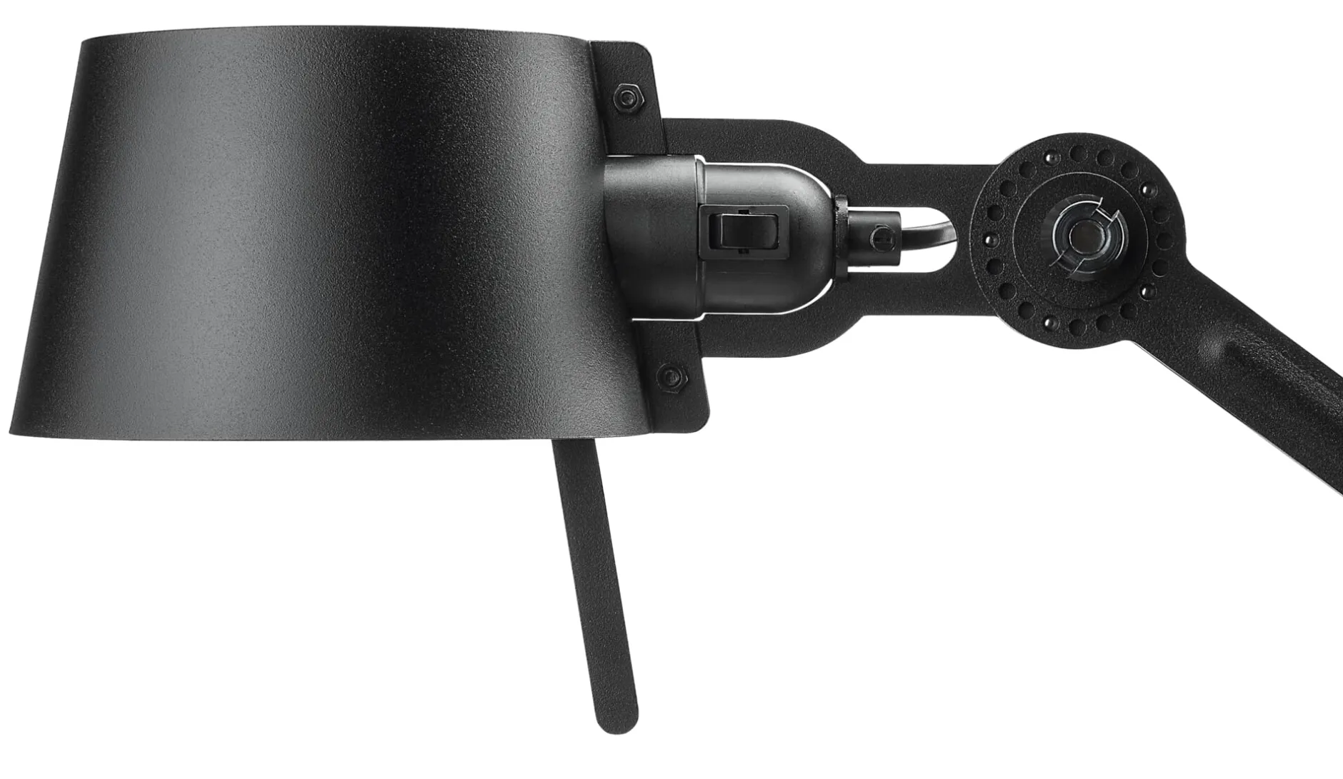 Tonone Schreibtischleuchte Stahl und Aluminium 2-armig Schwarz Clearance