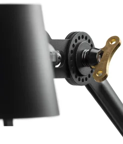 Tonone Schreibtischleuchte Stahl und Aluminium 2-armig Schwarz Clearance