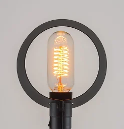 Tonone Schreibtischleuchte Stahl und Aluminium 2-armig Schwarz Clearance