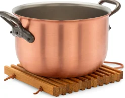 Lebensgemeinschaft Bingenheim Topfuntersetzer Eichenholz Sale