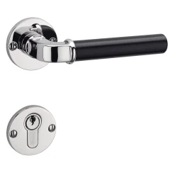 Mega Gossau Türdrücker Zinkdruckguss schwarz lackiert Clearance