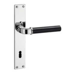 Mega Gossau Türdrücker Zinkdruckguss schwarz lackiert Clearance