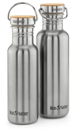 Klean Kanteen Trinkflasche Edelstahl matt Discount