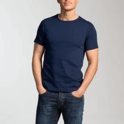 Merz b. Schwanen T-Shirt 1950 Blau New