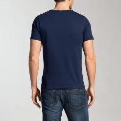 Merz b. Schwanen T-Shirt 1950 Blau New