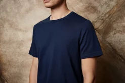 Merz b. Schwanen T-Shirt 1950 Blau New