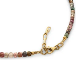 Maria Rzewuska Designerschmuck Turmalin-Collier, Rosé-Grün Hot