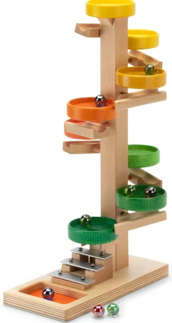 Christof Beck Spielwaren Turm-Murmelbahn Buchenholz New