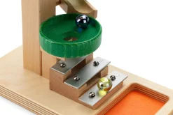 Christof Beck Spielwaren Turm-Murmelbahn Buchenholz New