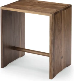 wb form Ulmer Hocker Nussbaumholz New