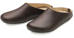 Haflinger Unisex-Hausschuh Rindleder Hot