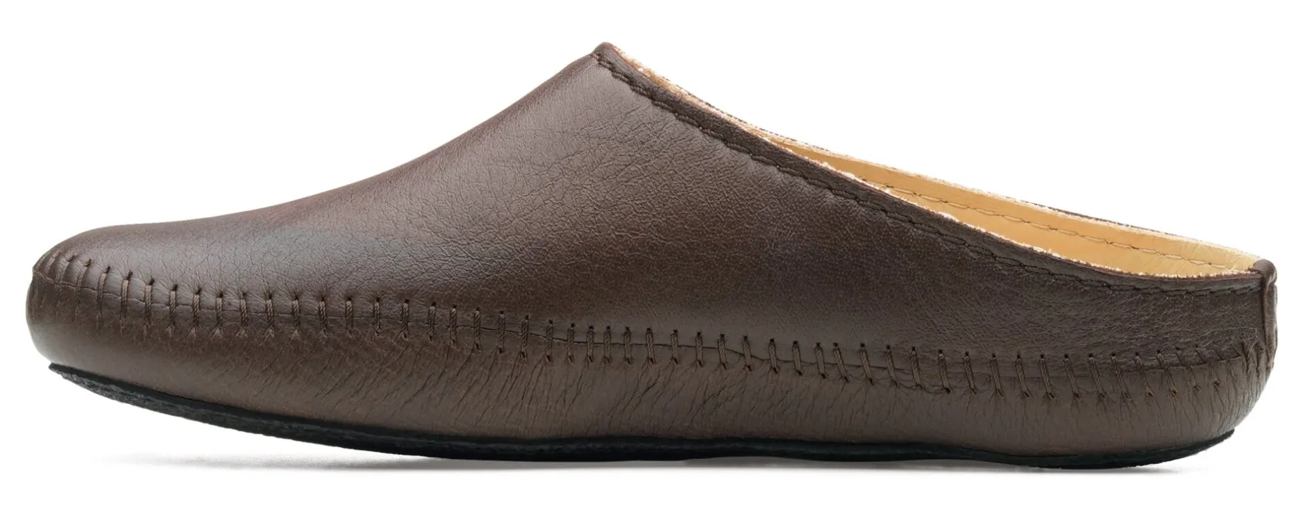 Haflinger Unisex-Hausschuh Rindleder Hot