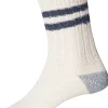 Merz b. Schwanen Unisex-Socke mit Ringeln Sale