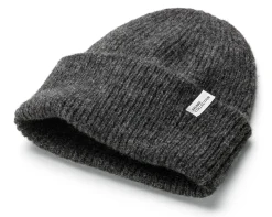 Rauma Ullvarefabrikk Unisex-Strickmütze Rippe Anthrazit Best