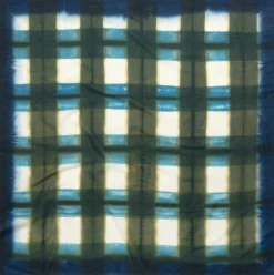 Moismont Unisextuch N° 822 Batik, Grün-Blau