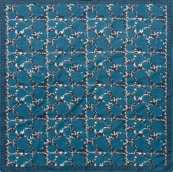 Moismont Unisextuch N° 791 floral, Blau Clearance