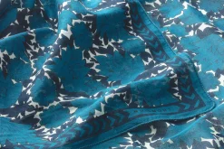 Moismont Unisextuch N° 791 floral, Blau Clearance