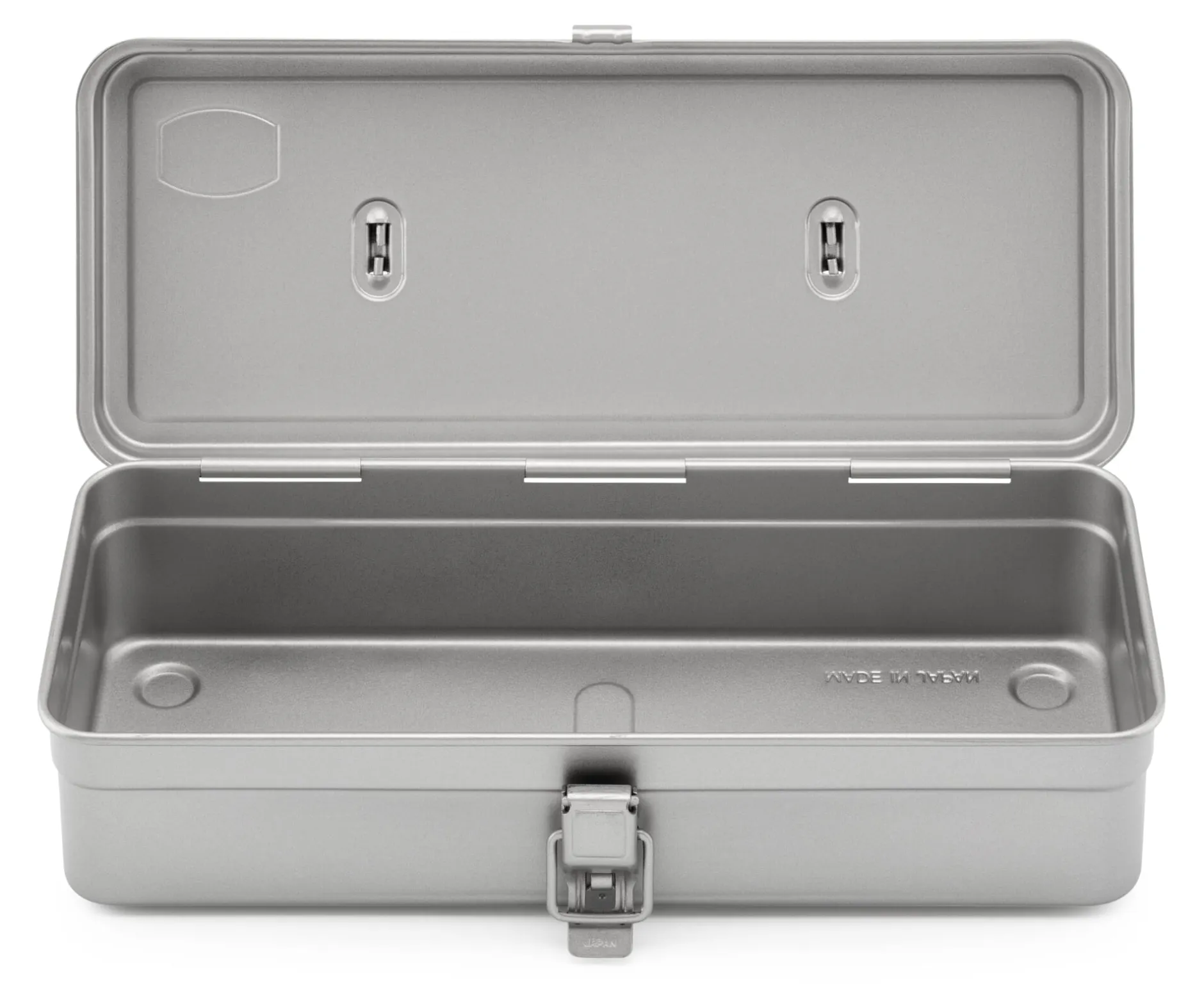 Toyo Steel Universalkiste Toyo, Flachdeckel Silberfarben Hot