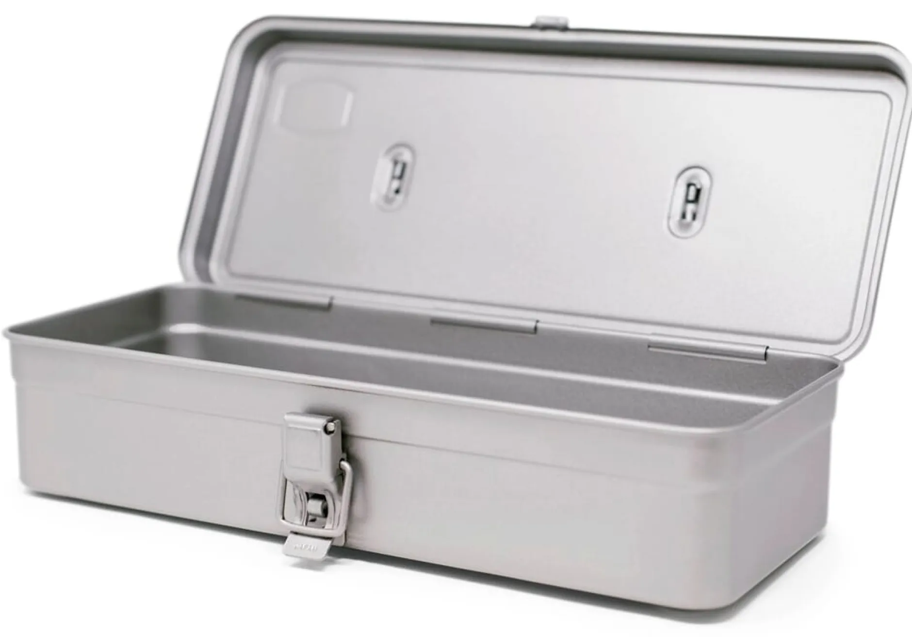 Toyo Steel Universalkiste Toyo, Flachdeckel Silberfarben Hot