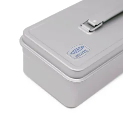 Toyo Steel Universalkiste Toyo, Flachdeckel Silberfarben Hot