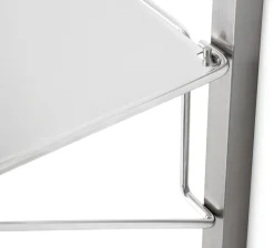 Hupfer Universaltisch zu Regalsystem Inox