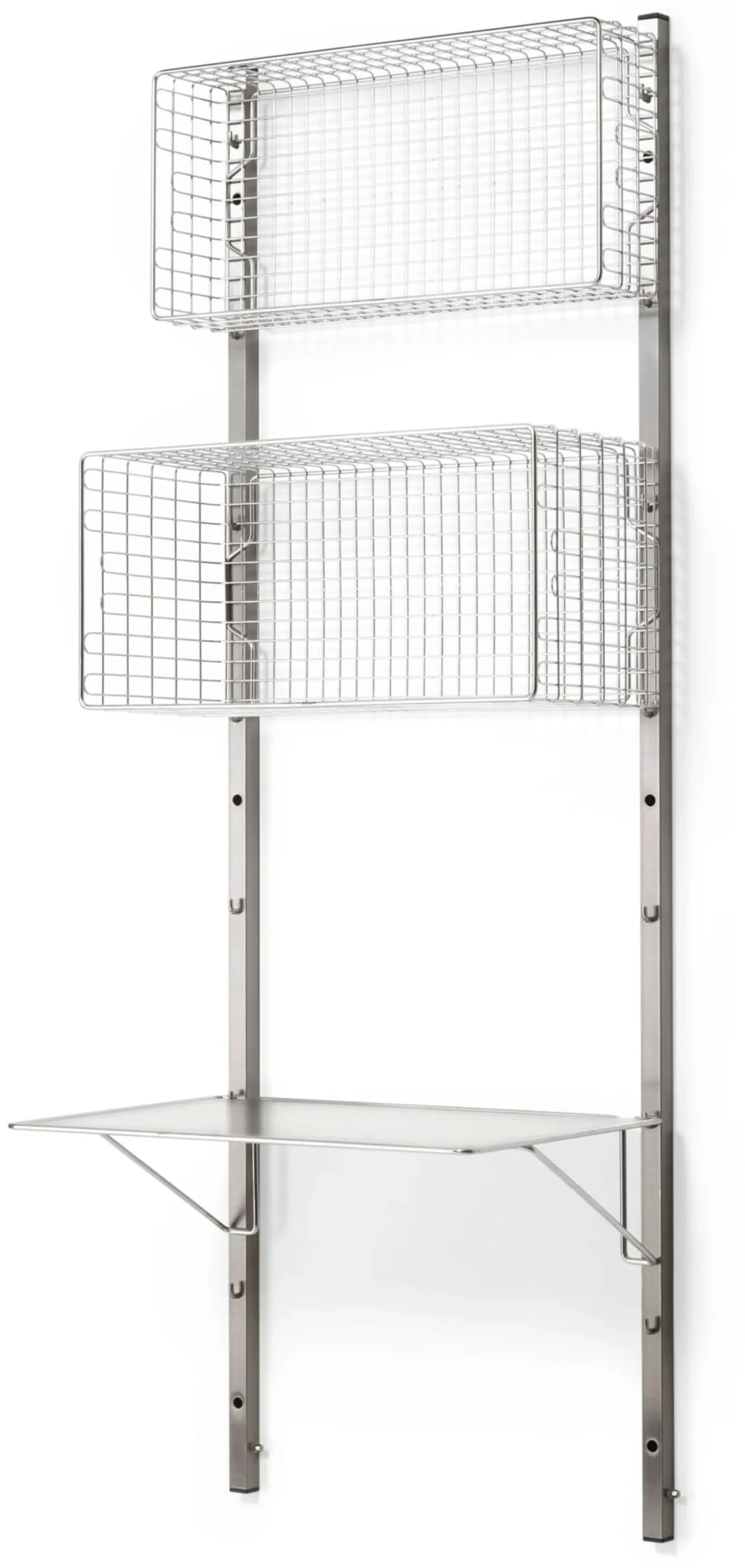 Hupfer Universaltisch zu Regalsystem Inox