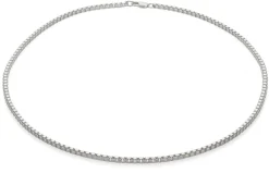 Ménard Venezianerkette eckig, Silber New