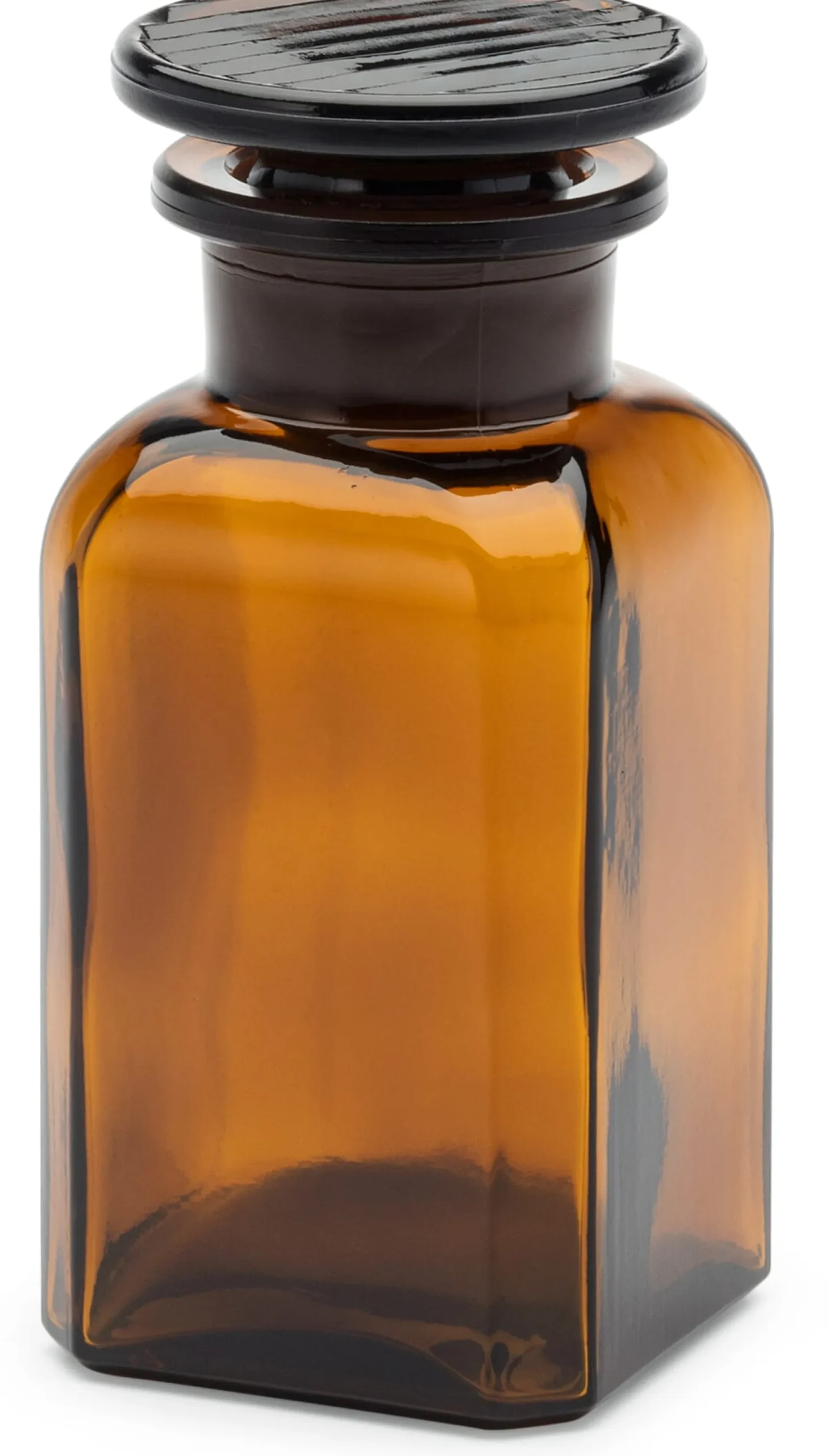 Sklarny Moravia Vierkantflasche Glas Braun Outlet