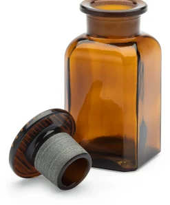 Sklarny Moravia Vierkantflasche Glas Braun Outlet