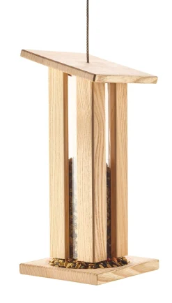 Gelsenkirchener Werkstätten Vogelfutterhaus Eschenholz Sale