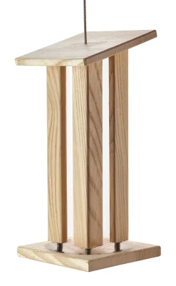 Gelsenkirchener Werkstätten Vogelfutterhaus Eschenholz Sale