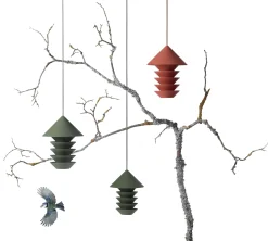 Vogelfutterspender Bird Silo Grün Outlet