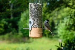 dobar® Wildlife Vogelfuttersäule Glas Clearance
