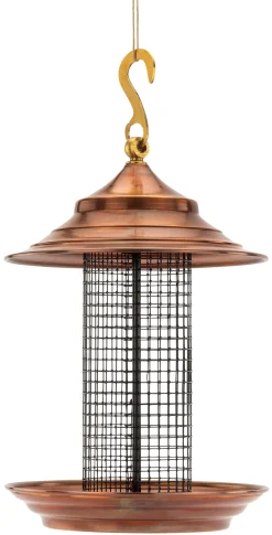 Güner Eksport Vogelfuttersäule Kupfer