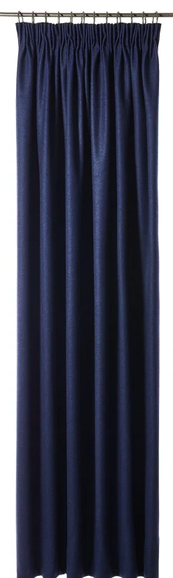 Friedrich Vorhang Tuchloden Dunkelblau Best