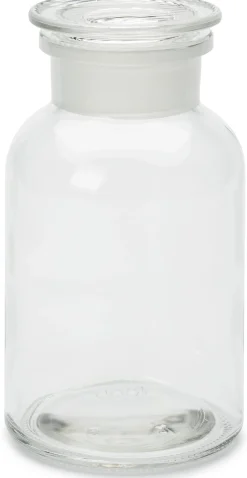 Sklarny Moravia Vorratsflasche mit Glasstopfen Farblos New