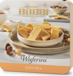 Babbi Waffelgebäck mit Haselnusscreme
