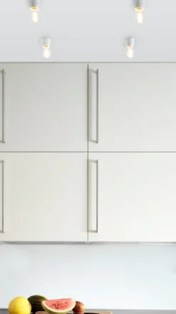 Ifö Electric Wand- und Deckenleuchte Blank Weiß Hot