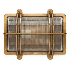 Foresti ＆Suardi Wand- und Deckenleuchte Messingguss rechteckig Clearance